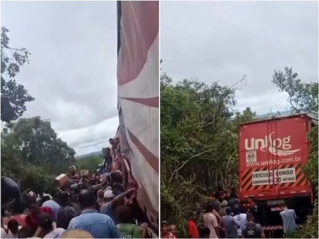 carreta-carregada-com-leite-em-po-tomba-em-vitoria-da-conquista-e-carga-e-saqueada